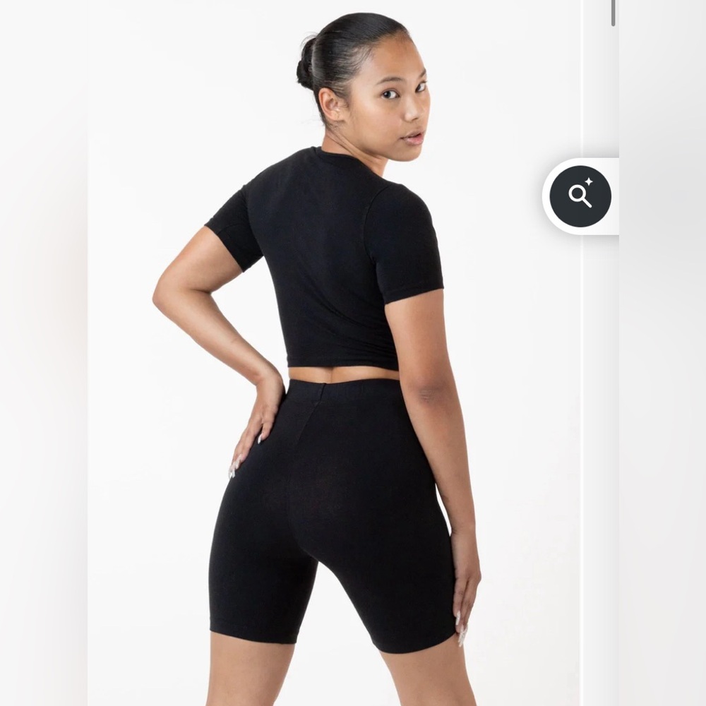 Los Angeles Apparel Garment Dye Bike Short